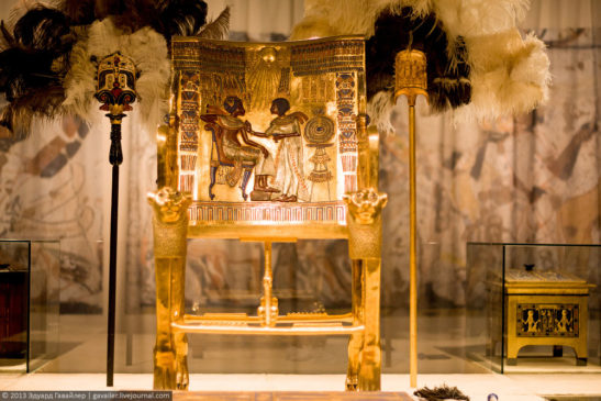 Злотой трон Тутанхамона
